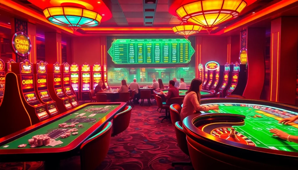 Engaging players at Nhà Cái Okwin's vibrant casino tables, showcasing excitement in gambling.