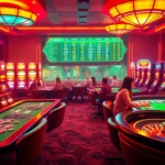 Engaging players at Nhà Cái Okwin's vibrant casino tables, showcasing excitement in gambling.