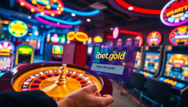 Experience the thrill of online gambling at https://ibet.gold/ with dynamic roulette and vibrant slot machines.