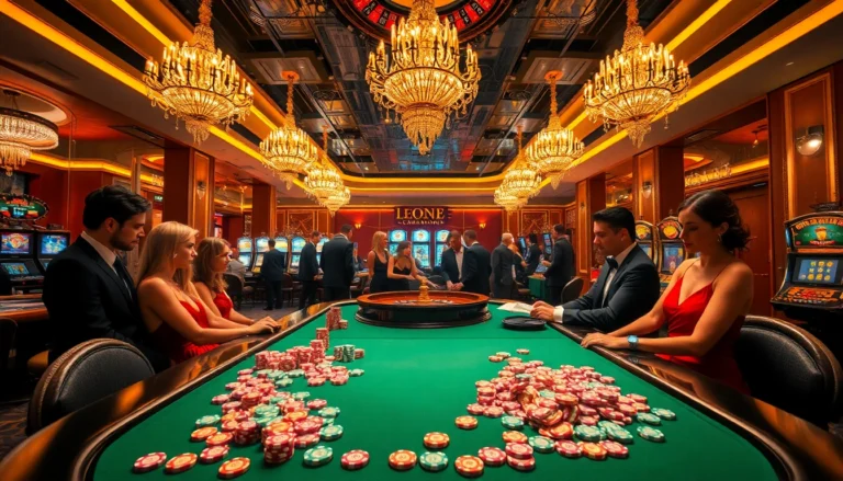 Experience the thrill of gambling at https://789f.living/ with vibrant poker chips and an engaging casino atmosphere.