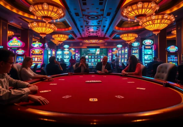 Experience the thrill of gambling with https://kp88vip.com/ at a luxurious poker table surrounded by excitement.